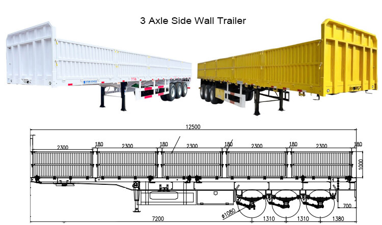 Side Wall Trailer | Side Board Trailer for Sale in Zimbabwe