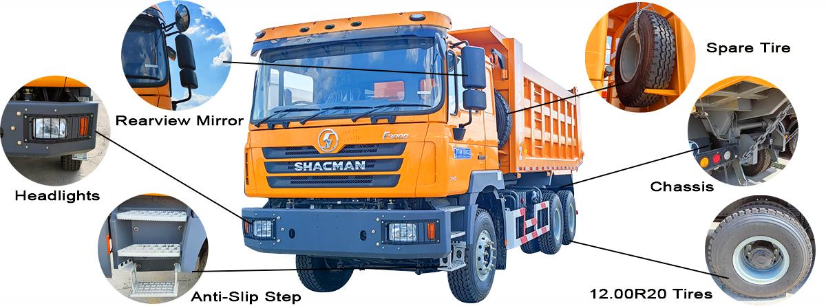 Shacman Dump Truck Price for Sale in Zimbabwe