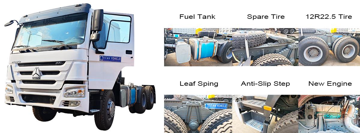 Used Howo Tractor Truck for Sale in Zimbabwe