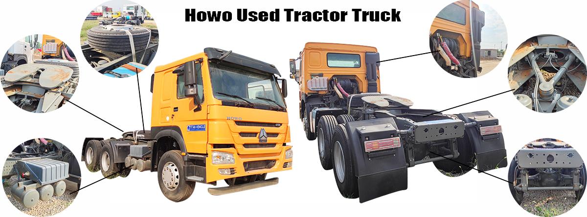 Used Howo Tractor Truck for Sale in Zimbabwe