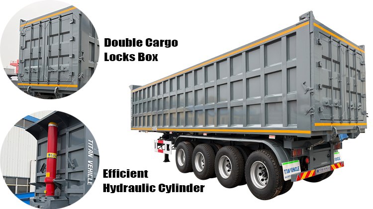 What is a Tipper Semi Trailer? 3/4/5/6 Axle Tipper Trailer Manufacturers