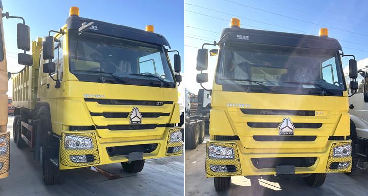 Sinotruk Howo 371 6x4 Tipper for Sale with 13R22.5 Tires for Zimbabwe Market