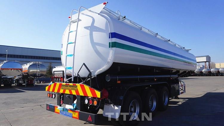 Tri Axle 45000 Liters Fuel Tanker Trailer for Sale In Zimbabwe Mutare