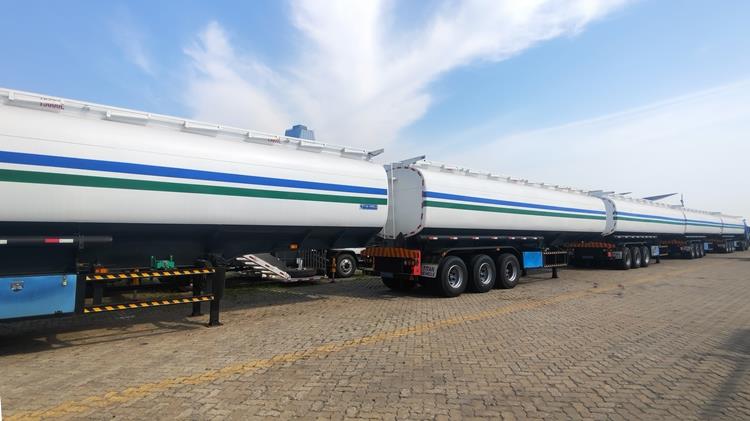 60000 Liters Diesel Tanker Trailer for Sale with Best Price In Zimbabwe