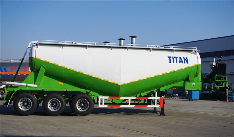 Tri Axle Dry Bulk Cement Trailer for Sale in Zimbabwe Gweru