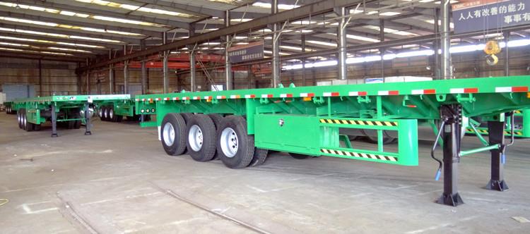 40FT Container Flatbed Tractor Trailer Prices in Zimbabwe Mutare