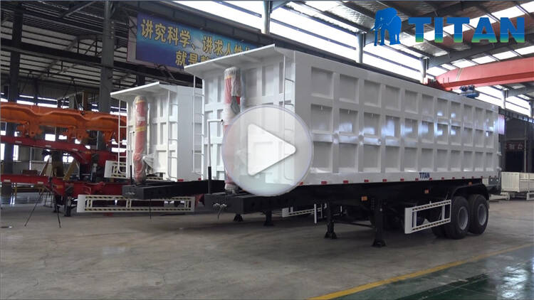 Used 3 Axle Tractor Tipper Trailer for Sale Near Me in Ghana