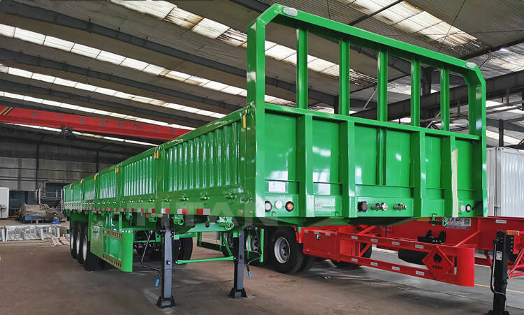 40T Sidewall Semi Trailer for Sale in Zimbabwe Harare