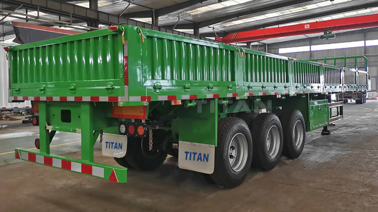40T Sidewall Semi Trailer for Sale in Zimbabwe Harare