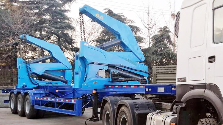 40t container loading trailer