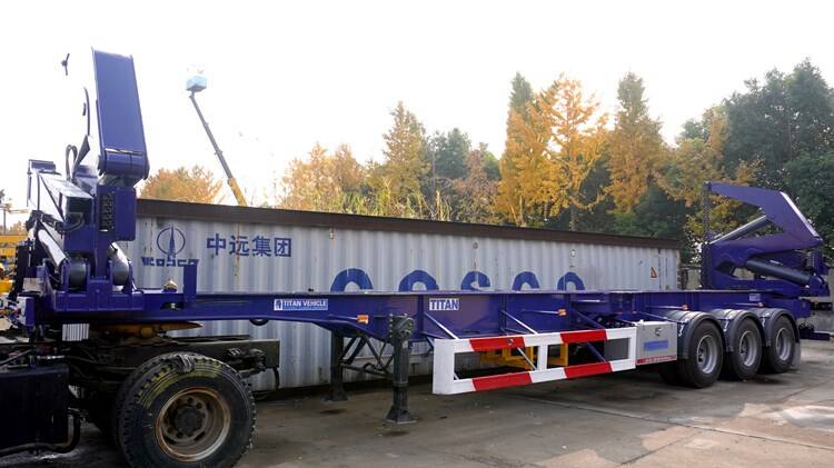 40 ton sidelifter container trailer