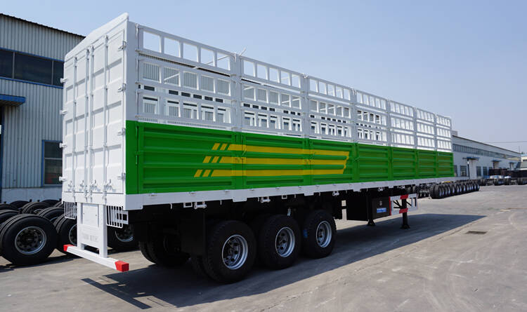 3 Axle Fence Cargo Semi Trailer Price for Sale in Zimbabwe Bulawayo