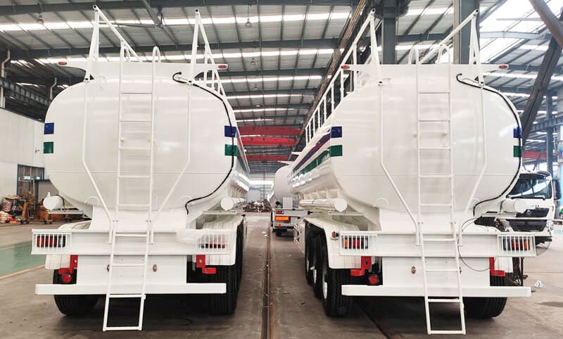 50000lts 3 axle heavy fuel tanker semi trailer