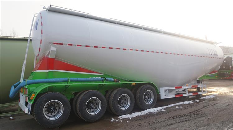 4 Axle 50CBM Dry Bulk Tanker Trailer for Sale In Zimbabwe Mutare