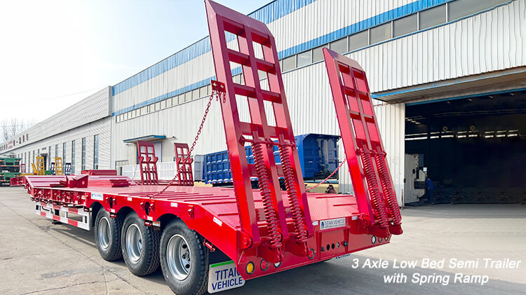 3 Axle Low Bed Semi Trailer for Sale in Zimbabwe