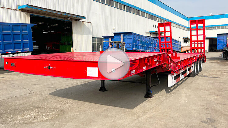 3 Axle Low Bed Semi Trailer for Sale in Zimbabwe