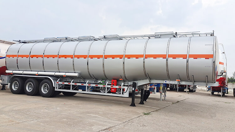 50000 Liters 5 Compartments Fuel Tanker Trailer Price for Sale in Zimbabwe