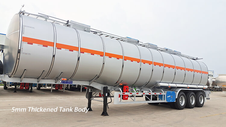 50000 Liters 5 Compartments Fuel Tanker Trailer Price for Sale in Zimbabwe
