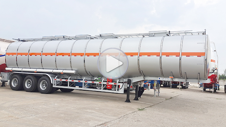 50000 Liters 5 Compartments Fuel Tanker Trailer Price for Sale in Zimbabwe