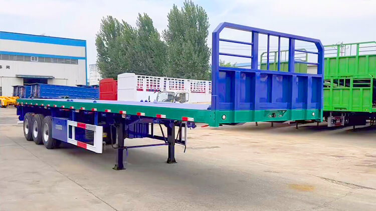 Tri Axle Flat Deck Trailer for Sale in Zimbabwe