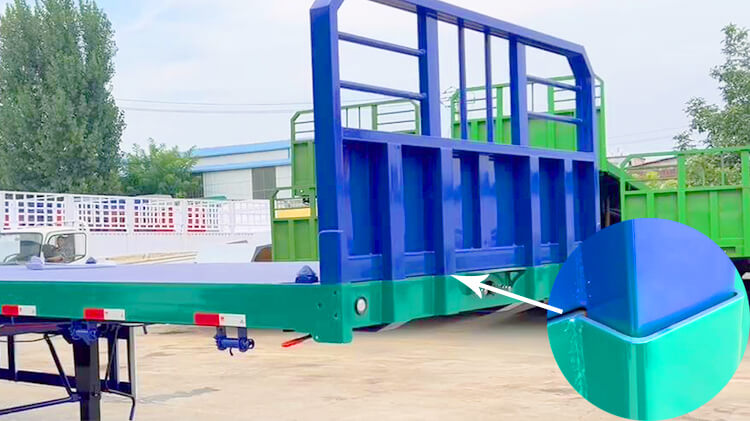 Tri Axle Flat Deck Trailer for Sale in Zimbabwe
