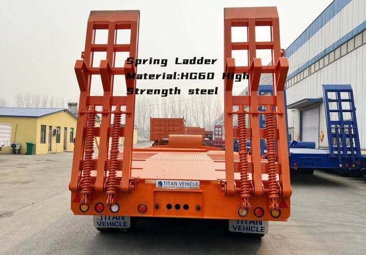 100 Ton 4 Axle Low Bed Trailer for Sale in Harare Zimbabwe