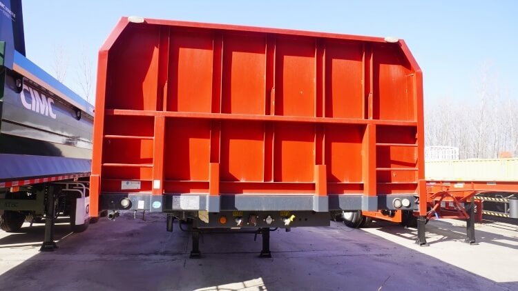CIMC China 40 Ton Bulk Cargo Semi Side Wall Trailer for Sale in Zimbabwe