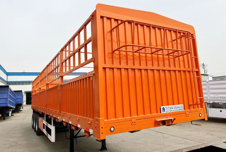 Fence Semi Trailer for Sale in Zimbabwe | Fence Cargo Semi Trailer