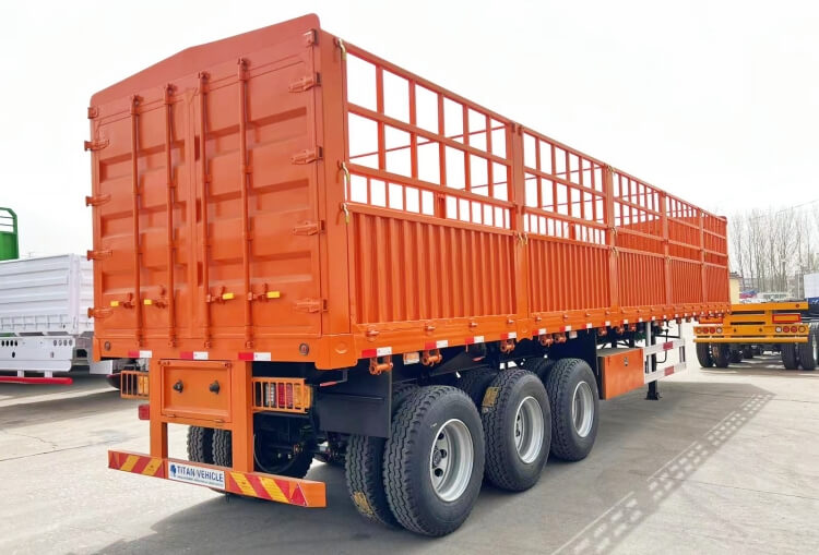 Fence Semi Trailer for Sale in Zimbabwe | Fence Cargo Semi Trailer