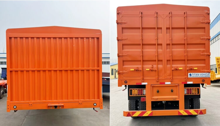 Fence Semi Trailer for Sale in Zimbabwe | Fence Cargo Semi Trailer