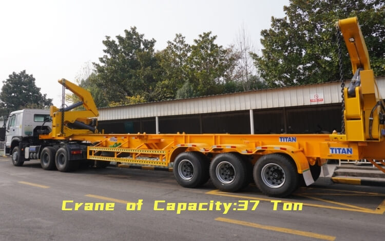 Howo Trucks for Sale Harare | Container Side Lifter Truck in Zimbabwe | Sinotruk Howo 371