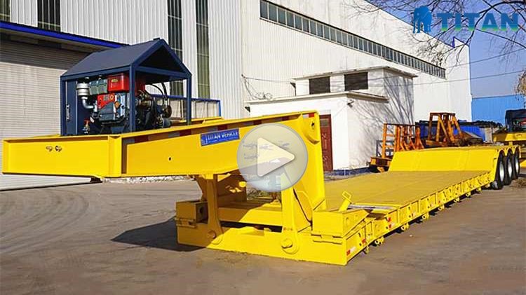 Tri Axle Removable Gooseneck Lowboy Trailer for Sale in Zimbabwe Harare