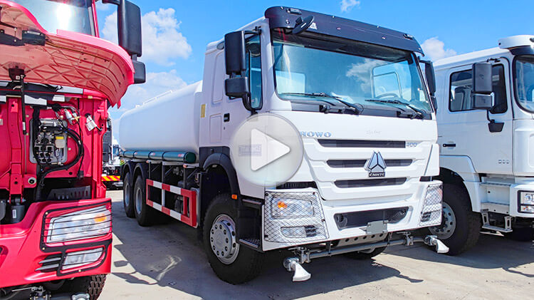 Howo Water Truck Tanks | Water Tank Truck for Sale in Zimbabwe