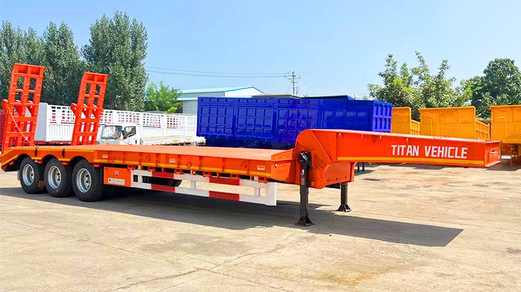 60 Ton 3 Axle Low Loader Trailer for Sale in Harare Zimbabwe