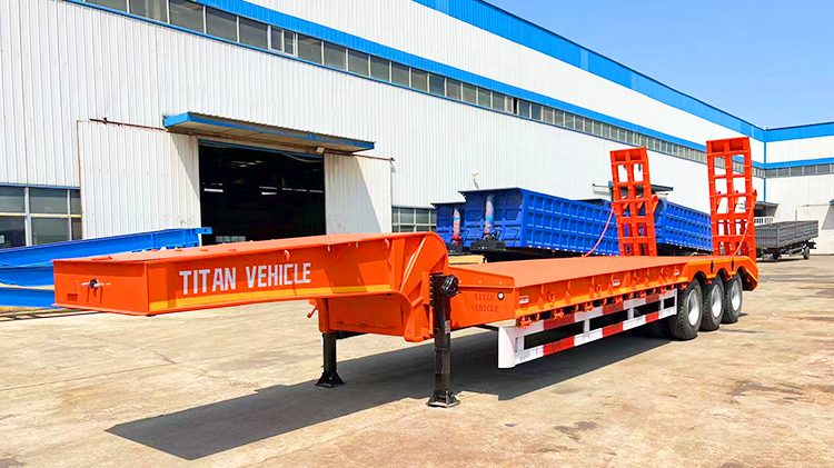 60 Ton 3 Axle Low Loader Trailer for Sale in Harare Zimbabwe