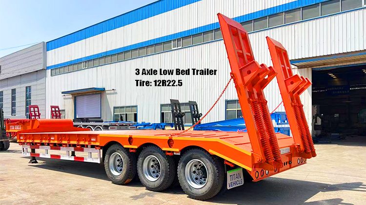60 Ton 3 Axle Low Loader Trailer for Sale in Harare Zimbabwe