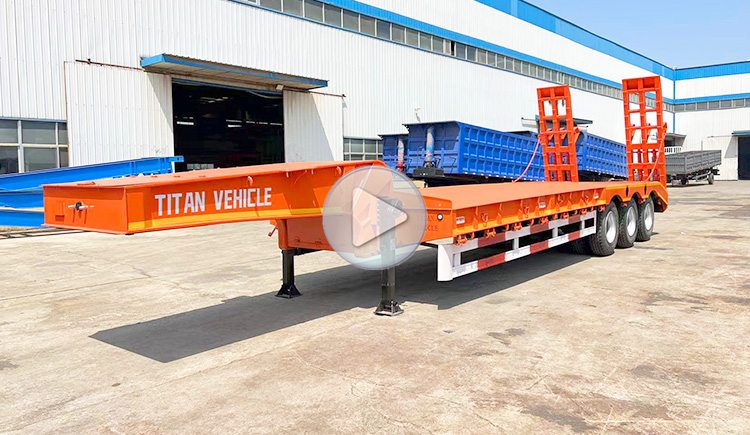 60 Ton 3 Axle Low Loader Trailer for Sale in Harare Zimbabwe