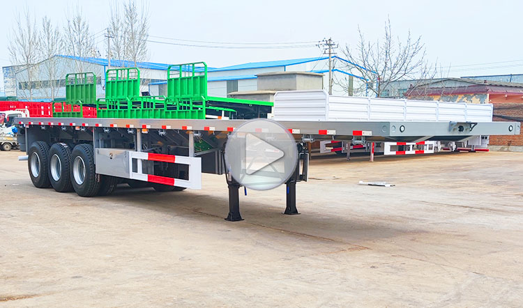 Semi Flatbed Trailer 3 Axle | 40 Foot Flatbed Trailer for Sale in Zimbabwe