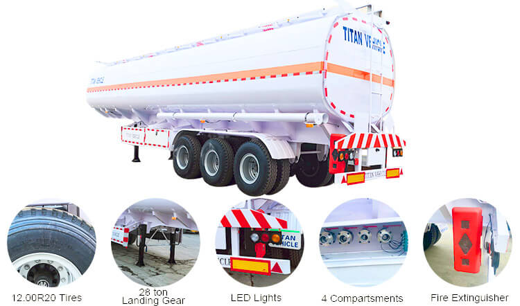 3 Axle Diesel Fuel Tanker | Fuel Tanker for Sale in Zimbabwe