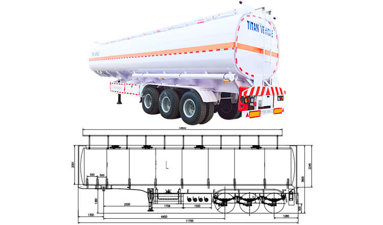 3 Axle Diesel Fuel Tanker | Fuel Tanker for Sale in Zimbabwe