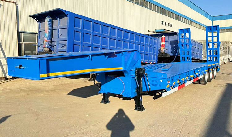 3 Axle 60 Ton Low Bed Trailer for Sale in Harare Zimbabwe