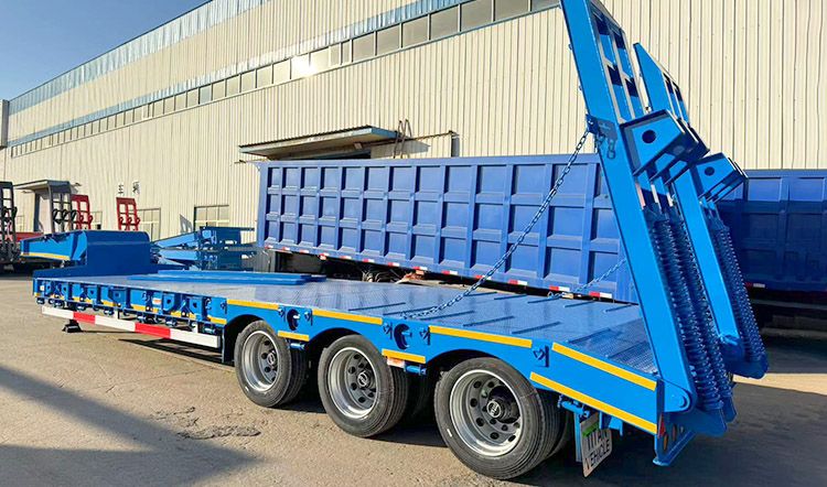 3 Axle 60 Ton Low Bed Trailer for Sale in Harare Zimbabwe
