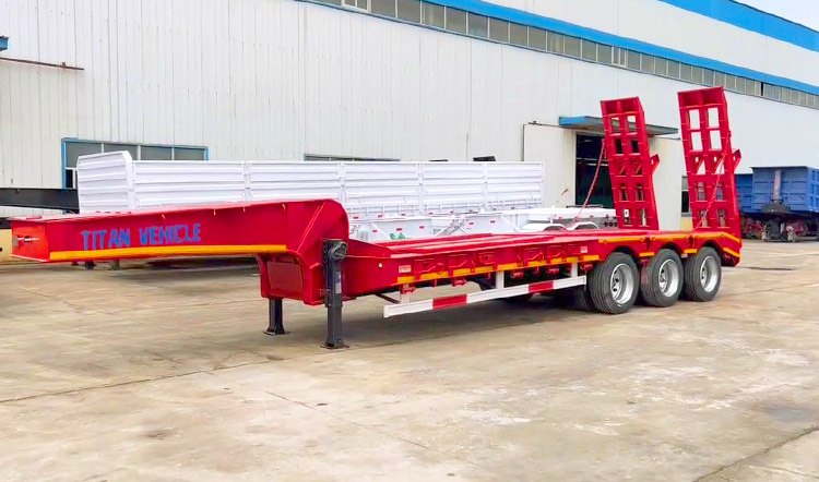 Semi Low Bed Trailer | Lowbed Truck for Sale Price in Zimbabwe