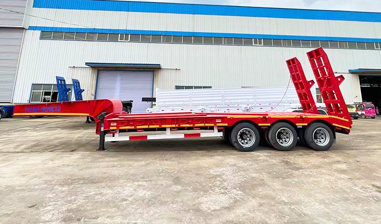 Semi Low Bed Trailer | Lowbed Truck for Sale Price in Zimbabwe