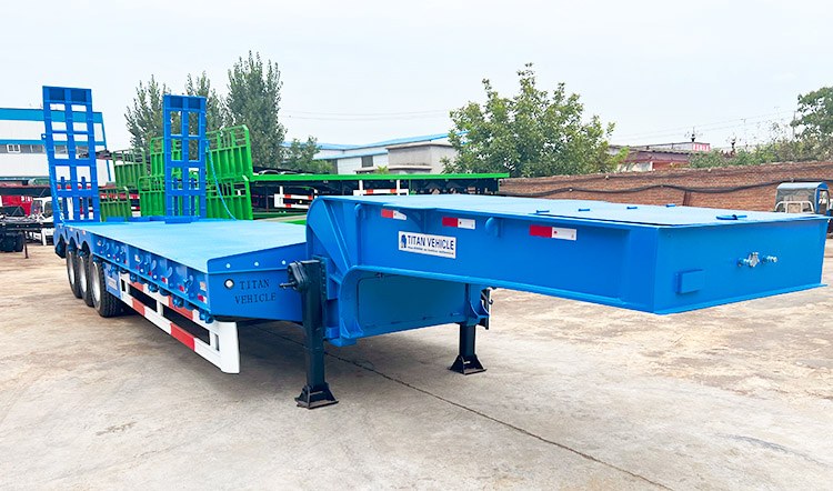 3 Axle Low Bed Semi Trailer | Tri Axle Low Bed Trailer for Sale in Zimbabwe