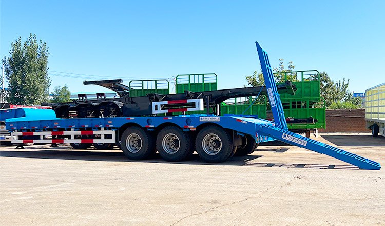 3 Axle Low Bed Semi Trailer | Tri Axle Low Bed Trailer for Sale in Zimbabwe