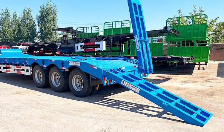 3 Axle Low Bed Semi Trailer | Tri Axle Low Bed Trailer for Sale in Zimbabwe