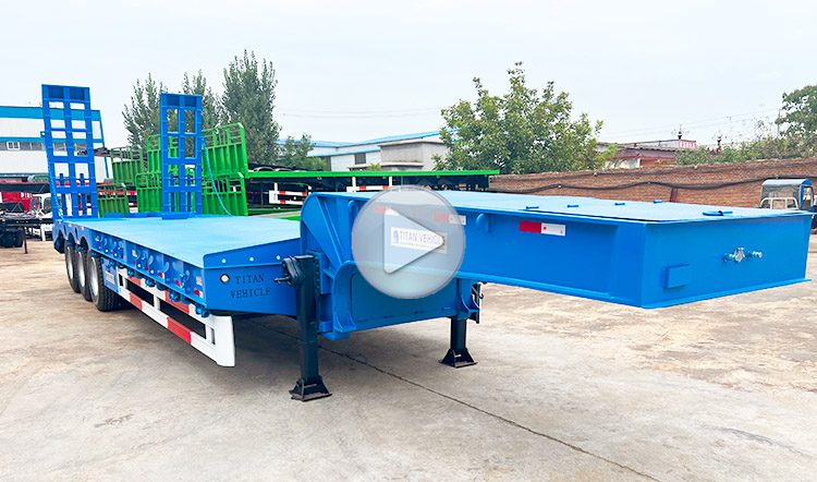 3 Axle Low Bed Semi Trailer | Tri Axle Low Bed Trailer for Sale in Zimbabwe