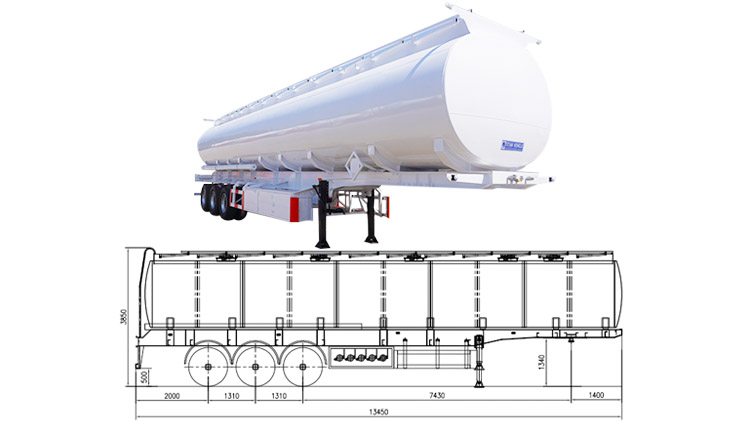 45 L Petrol Tanker Trailer | Petrol Tanker for Sale Price in Harare Zimbabwe