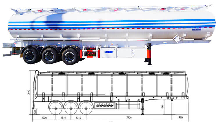 Semi Trailer Fuel Tank | Diesel Tanker Trialer for Sale in Zimbabwe